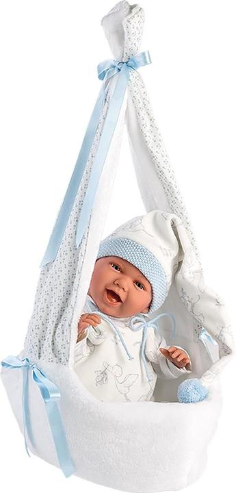 Productafbeelding Llorens Babypop met hangende wieg