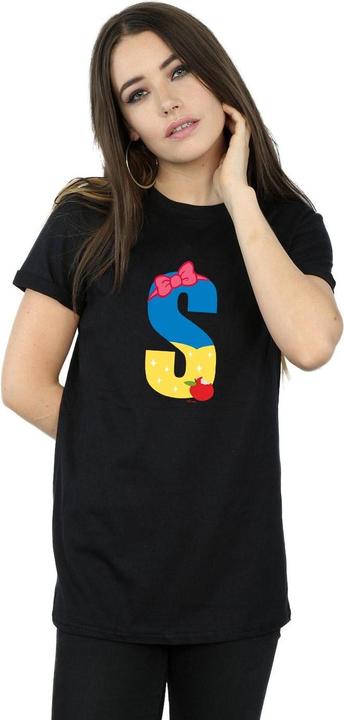Immagine prodotto Disney Alphabet S Is For Snow White Maglietta Ampia Donna (S)