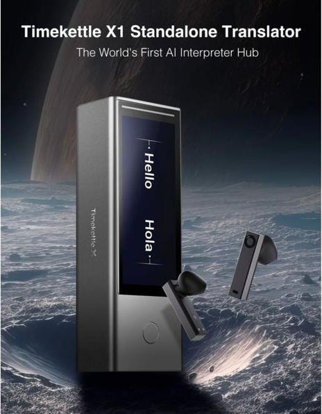 Actual product image Timekettle X1 AI real-time translator (3 GB)