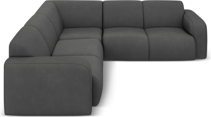 Image du produit Micadoni Canapé D'Angle Symétrique, "Molino", 5 Places, 252x252x75 Fabriqué en Europe (Canapé d'angle)