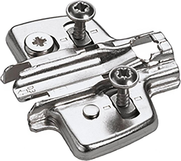 Actual product image Hettich Cross-mounting plates Sensys/Intermat Direkt 8099, corner and centre
