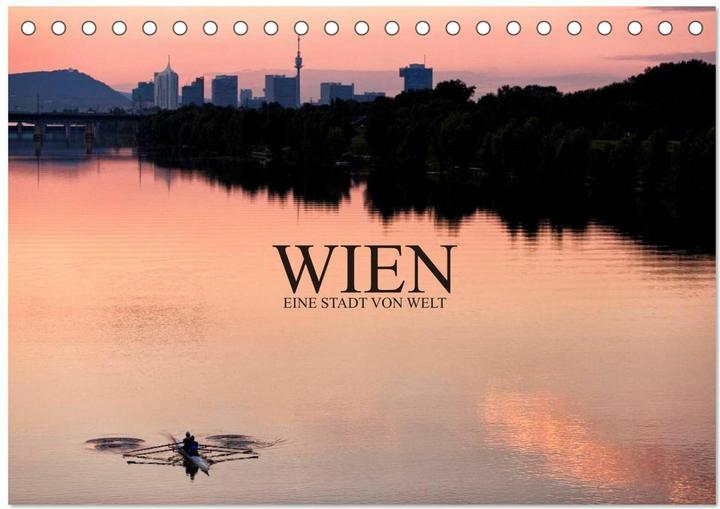 Produktbild WIEN - EINE STADT VON WELT (Tischkalender 2025 DIN A5 quer), Monatskalender (A5, Deutsch)