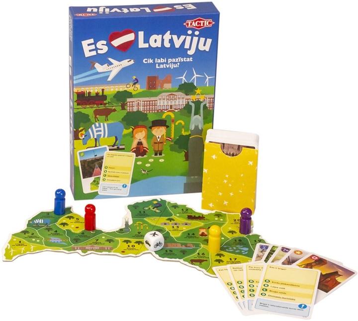 Produktbild Tactic TACTICS Board Game "I Love Latvia" (Deutsch)