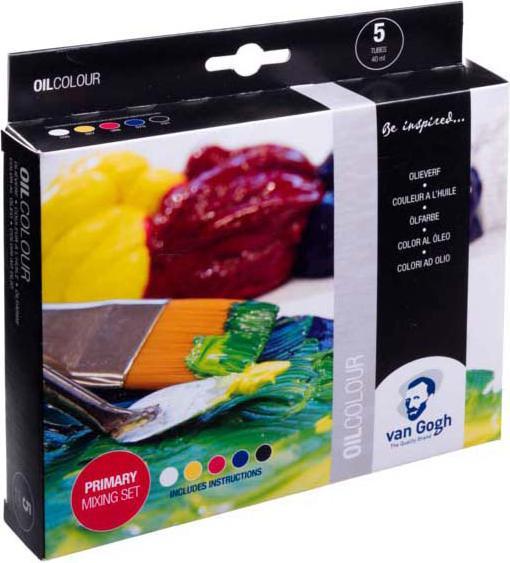 Actual product image Van Gogh Oil Colours 2820505 5x40 ml (Assorted, 40 ml)