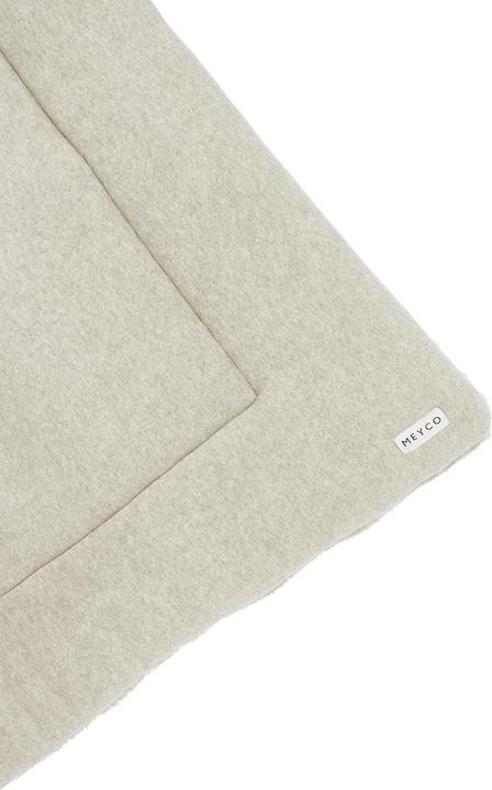 Productafbeelding Meyco Boxinzet Knit Basic Teddy - zandkleurig gemêleerd - 77x97cm (77 cm)