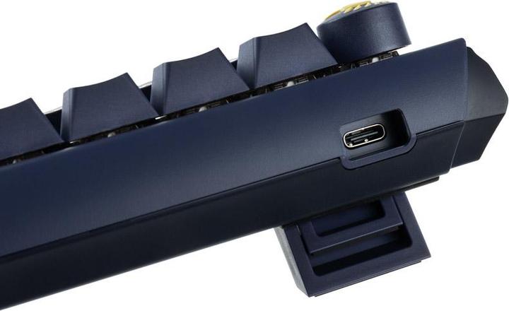 Actual product image Ducky One 3 Cosmic Blue Mini Gaming Keyboard, RGB LED - MX-Red (DE, Cable)
