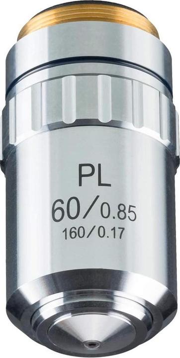 Bresser Ottica DIN-PL 60x, planacromatica 5941560 Obiettivo per microscopio Adatto al marchio (microscopi)