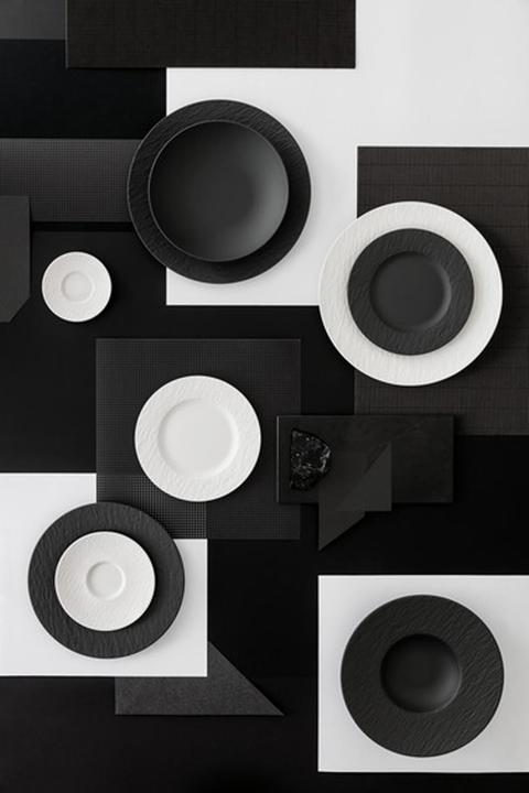Image du produit Villeroy & Boch Assiette Manufacture Rock (6 x, 22 cm)