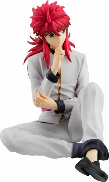 Actual product image Megahouse Yu Yu Hakusho G.E.M. PVC Statue Kurama Palm Size 9 cm