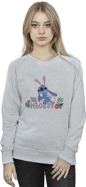 Actual product image Disney Womens/Ladies Lilo & Stitch Hippity Hop Stitch Sweatshirt (S)