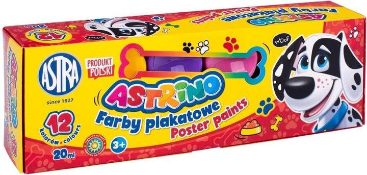 Image du produit Astra Peintures pour affiches ASTRINO 12 couleurs 20ml (Multicolore, 20 ml)