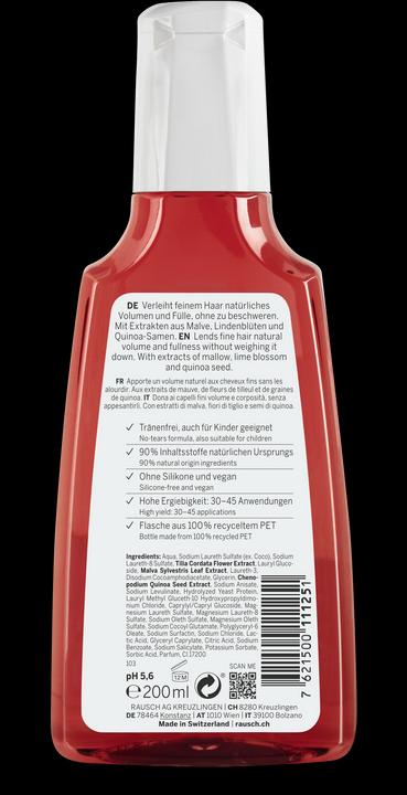 Produktbild Rausch Volumen-Shampoo (200 ml, Flüssiges Shampoo)