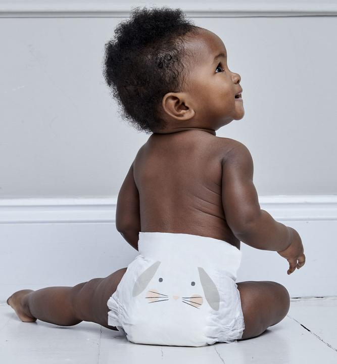 Actual product image Kit & Kin Nappies (Size 3, Pack, 34 Piece)