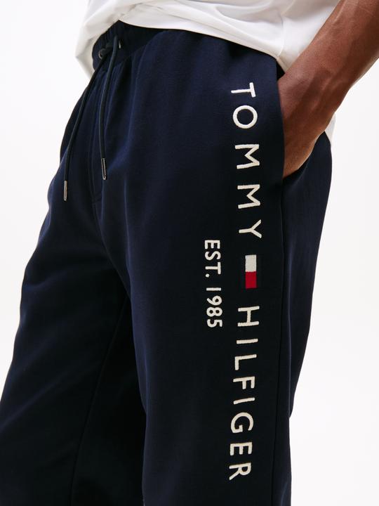 Produktbild Tommy Hilfiger Herren Jogginghose Tommy Logo Sweatpants Baumwolle, Blau (Desert Sky), M (M)
