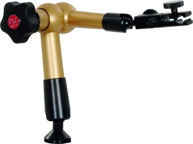 Image du produit HG Tige de support de mesure hydraulique (sans pied) avec réglage fin mécanique sur le support de (22 cm)