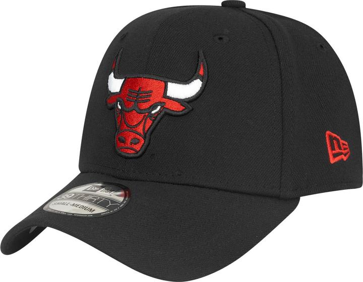 Produktbild New Era 39Thirty Stretch Cap - Chicago Bulls schwarz - L/XL (L)