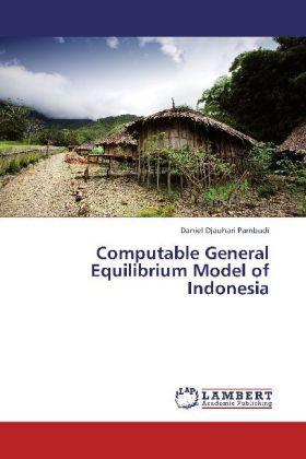 Produktbild Computable General Equilibrium Model of Indonesia (Daniel Djauhari Pambudi, 2012)
