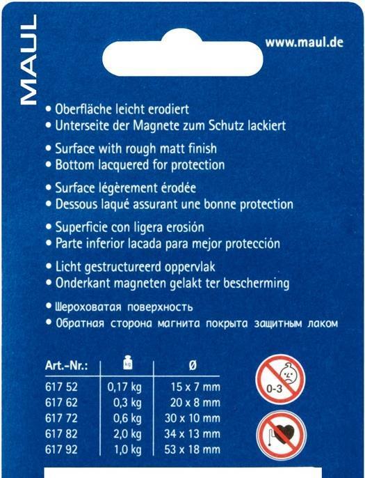 Immagine prodotto Maul per magnete (4 x)