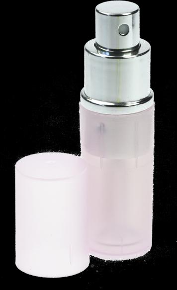 Image du produit Vaporisateur de poche, plastique rose, avec récipient en verre, 8 ml Hauteur : 9 cm (8 ml)