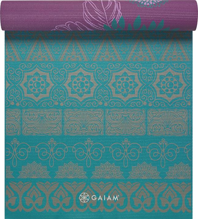 Image du produit Gaiam Kiku Yoga Mat réversible 6mm,d design (6 mm)