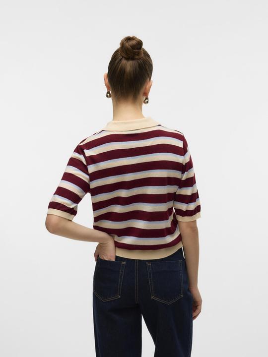 Produktbild Vero Moda AWSIKITA Gestricktes Poloshirt Polo (L)