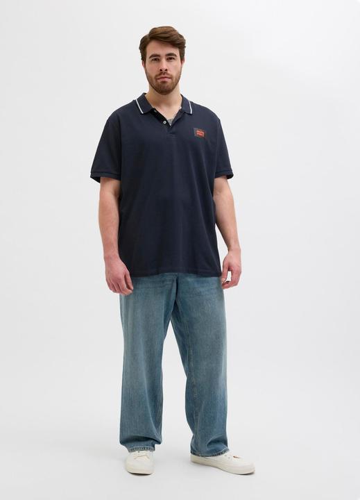 Actual product image Jack & Jones Plus Size Gedruckt Poloshirt Poloshirt (6XL)