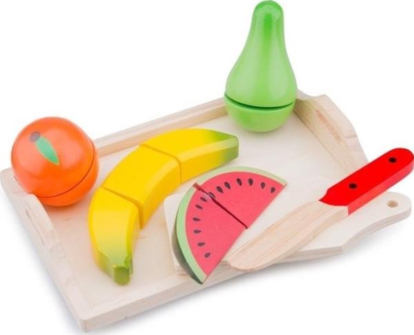 Produktbild New Classic Toys Obst schneiden inklusive Tablett