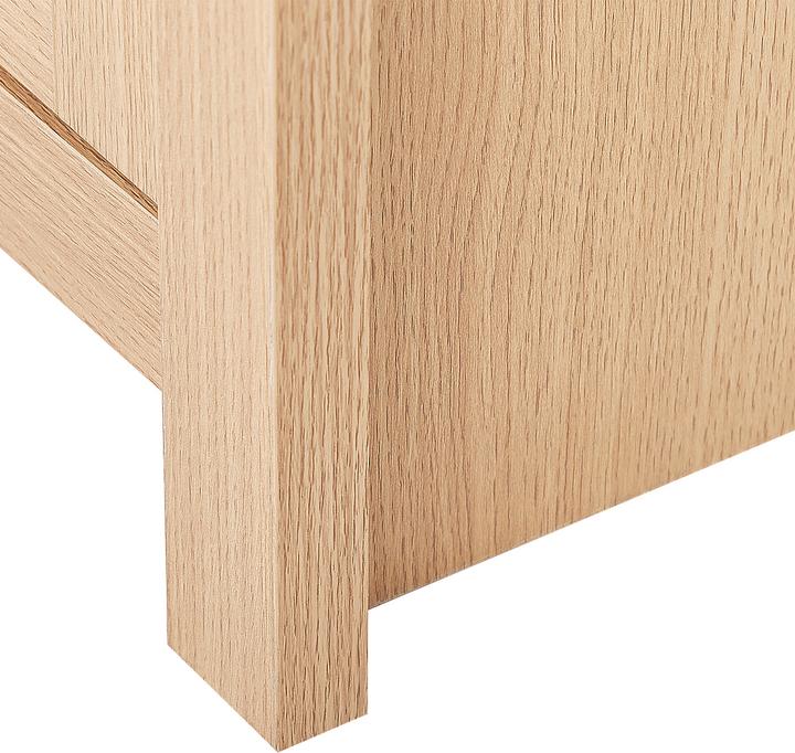 Immagine prodotto Beliani Credenza in legno chiaro 3 cassetti 2 ante LANSIN (140 x 80 x 40 cm)