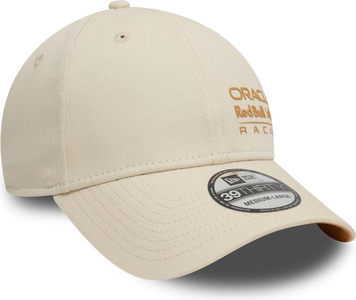 Actual product image New Era 39Thirty Stretch Cap - Red Bull Racing beige - L/XL (XL)