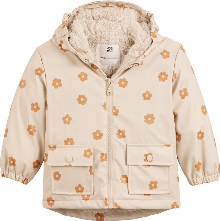La Redoute Collections Regenparka mit Kapuze & Plüschfutter