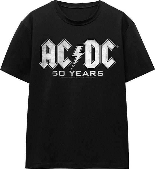 Immagine prodotto AC/DC 50 Years Maglietta Logo Adulto Unisex (L)