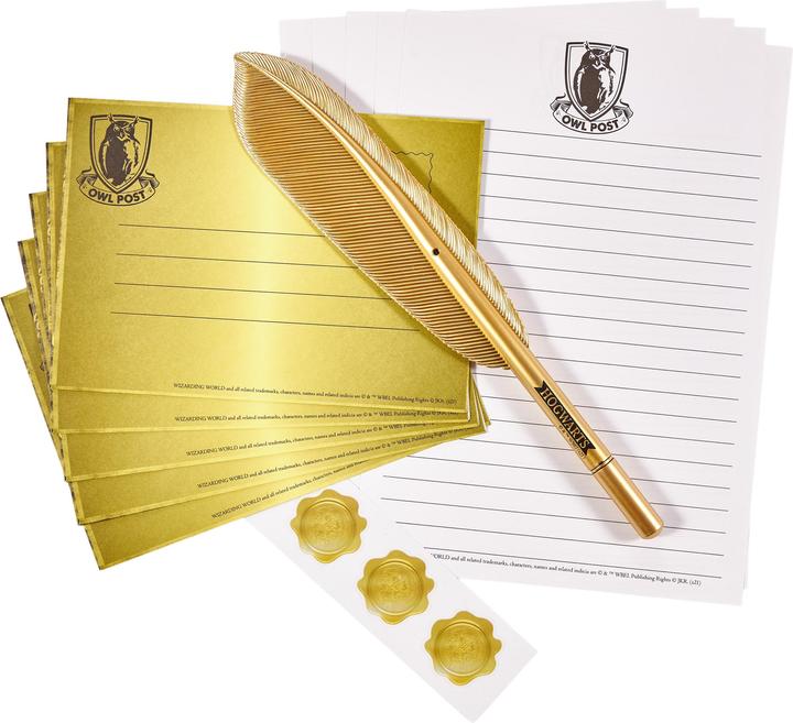 Produktbild Blue Sky § Harry Potter - Ensemble de papier à lettres Poudlard avec stylo plume (Mehrfarbig)