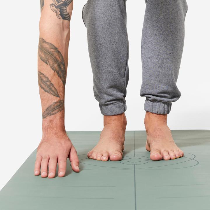 Produktbild Kimjaly Yogamatte extrem rutschfest 185 cm × 65 cm × 4 mm - dunkelgrün (4 mm)