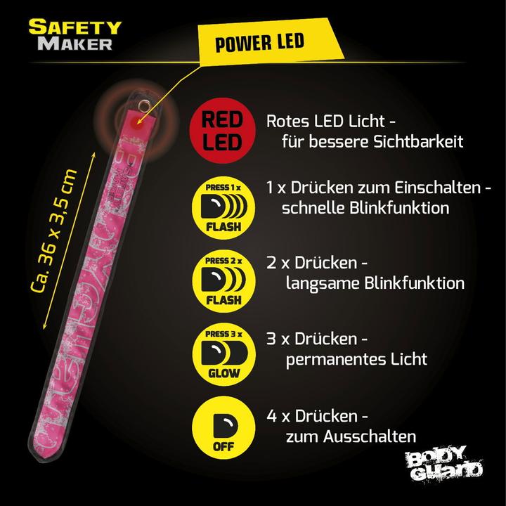 Image du produit SafetyMaker Ruban à DEL rose