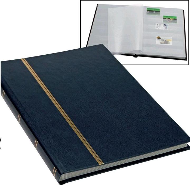 Produktbild Safe blau Einsteckbuch A5 mit 16 weissen Seiten