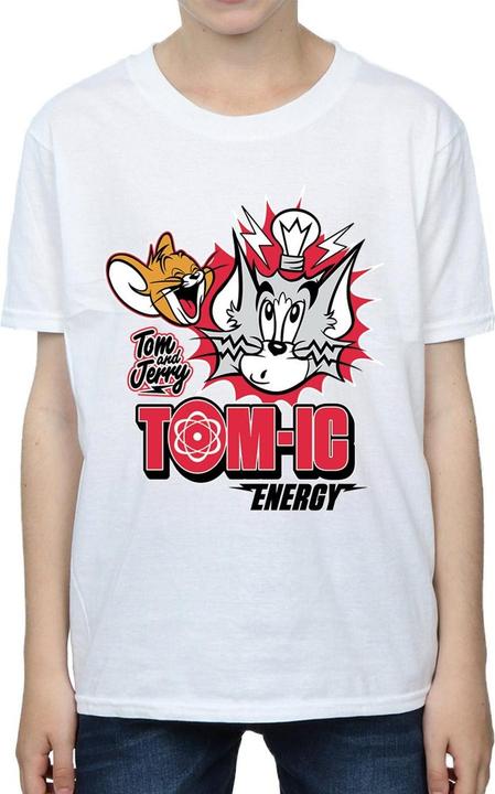 Immagine prodotto Tom & Jerry Tomic Energy Maglietta Ragazzi (140, 146)