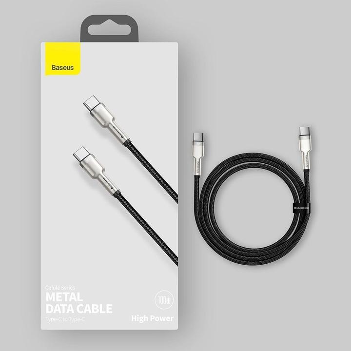 Actual product image Baseus USB C – USB C (1 m, USB 2.0)