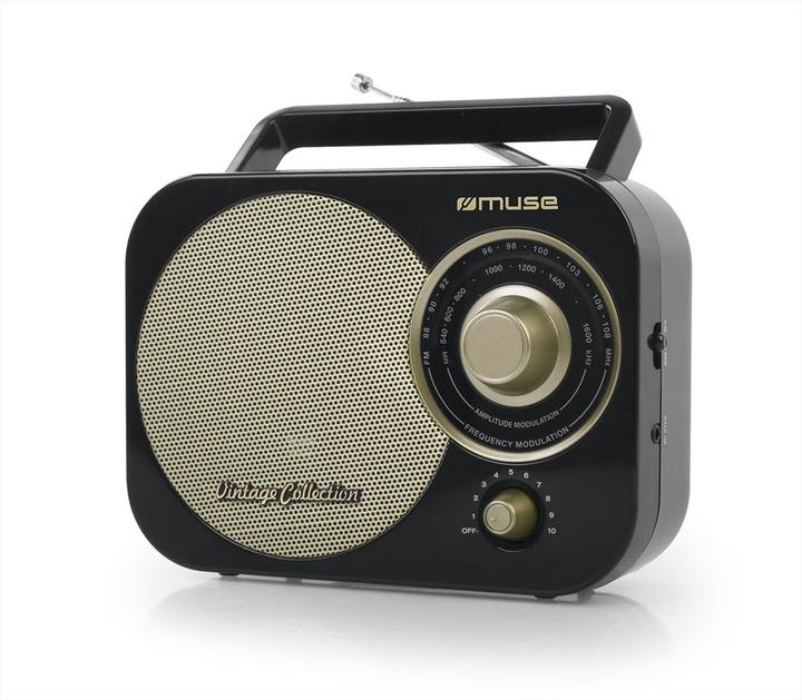 Actual product image Muse M-055 RB Portable Analog (MW, FM)