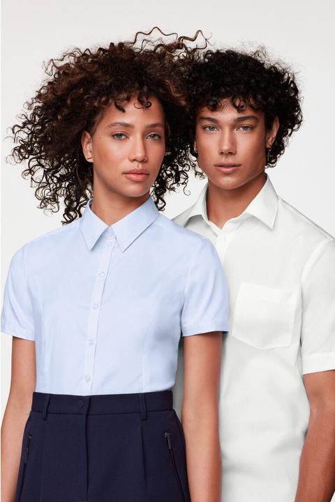 Image du produit Hakro Chemise homme business manches 1/2 bleu ciel Gr.XL (XL)