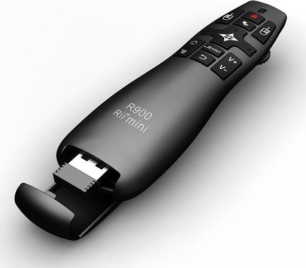 Produktbild Rii R900 mini Air mouse presenter, built-in laserpointer (Gerätespezifische Fernbedienung, Radio Frequency (RF))