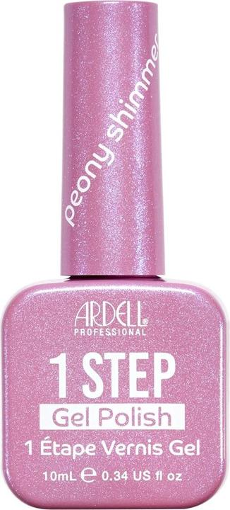 Ardell 1 Step Gel Polish Peony Shimmer 10 ml (Peony Shimmer, Gel-Effekt Nagellack)