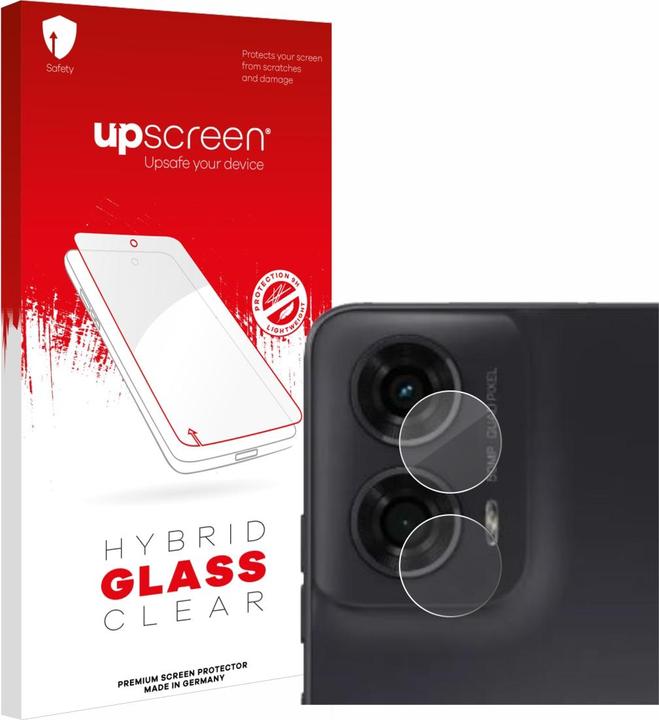 Actual product image upscreen Scratch Shield Glass (1 Piece, Motorola Moto G24 Power)