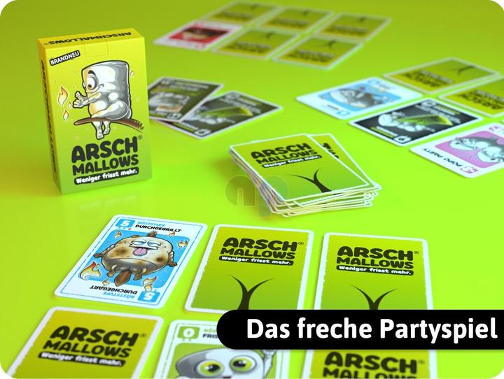 Produktbild Denkriesen Arschmallows® - "Weniger Frisst Mehr" (Deutsch)
