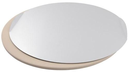 Actual product image Dangrill BBQ pizza stone, round, with aluminium plate, 38cm