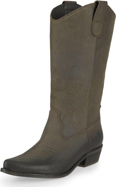 Felmini El Paso B921, Cowboy-Stiefel von aus luxuriösem Wildleder. Mit fachmännischer Handwerkskunst