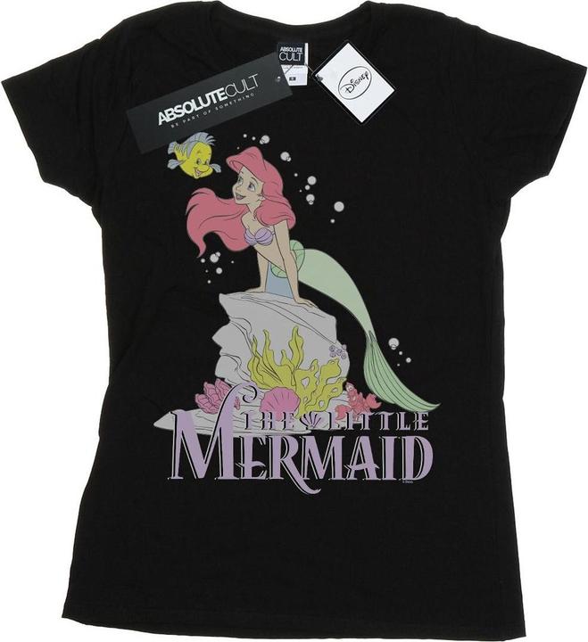 Immagine prodotto Disney The Little Mermaid Faded Nostalgia Maglietta Donna (XXL)