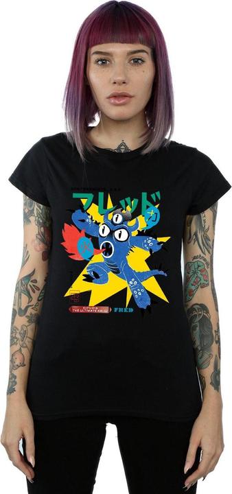 Immagine prodotto Disney Big Hero 6 Fred Ultimate Kaiju Maglietta Donna (XXL)