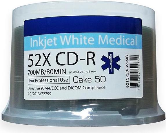 Traxdata CD-R 700 MB 52 x 50 compartments (TRCMED) (50 x)
