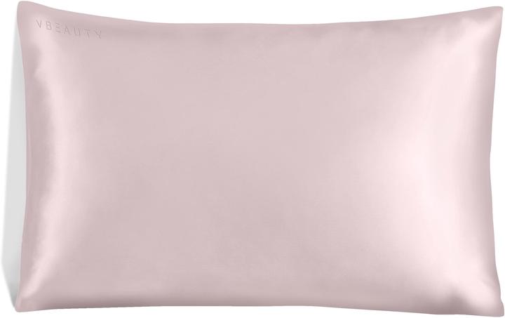 Image du produit VBEAUTY Housse de coussin en soie Rosé (Taie d'oreiller, 50 x 70 cm)