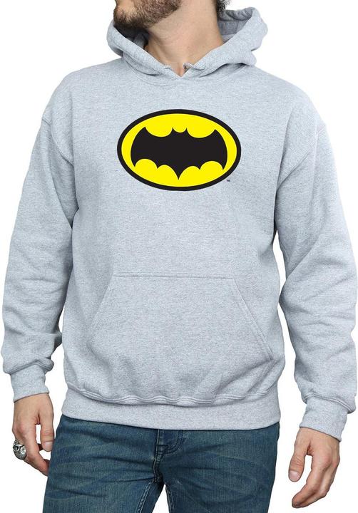 Actual product image Mens Batman TV Series Logo Hoodie (XXL)